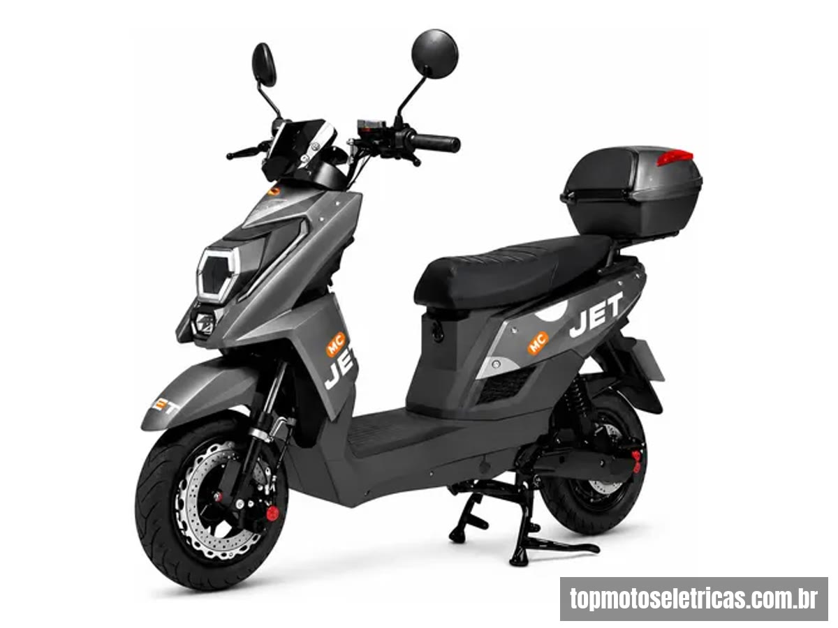 Scooter Elétrica Jet 1000W vista lateral