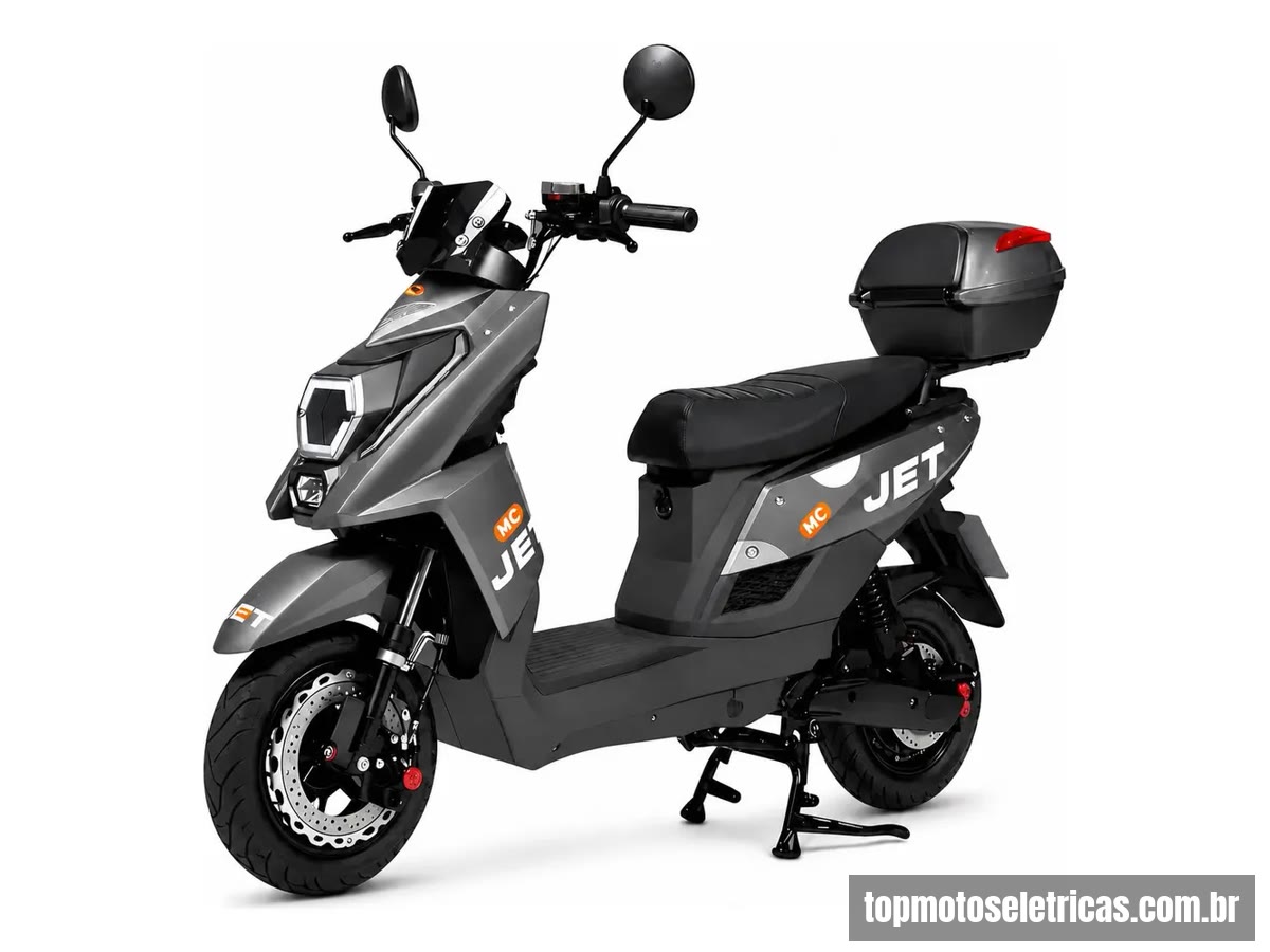 Painel digital da Moto Scooter Elétrica Jet