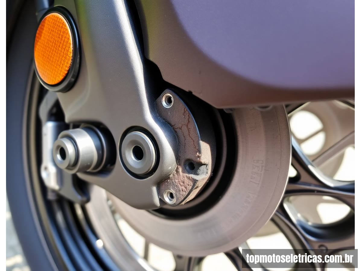 Como Saber se a Pastilha de Freio da Moto Elétrica Está Gasta?