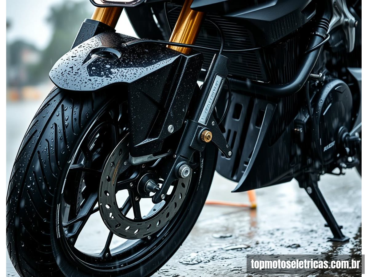Freio da Moto Elétrica Fazendo Barulho Depois da Chuva: Como Resolver