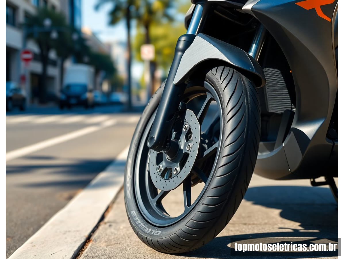 Pneu Murcho Faz a Moto Elétrica Gastar Mais Bateria? Entenda